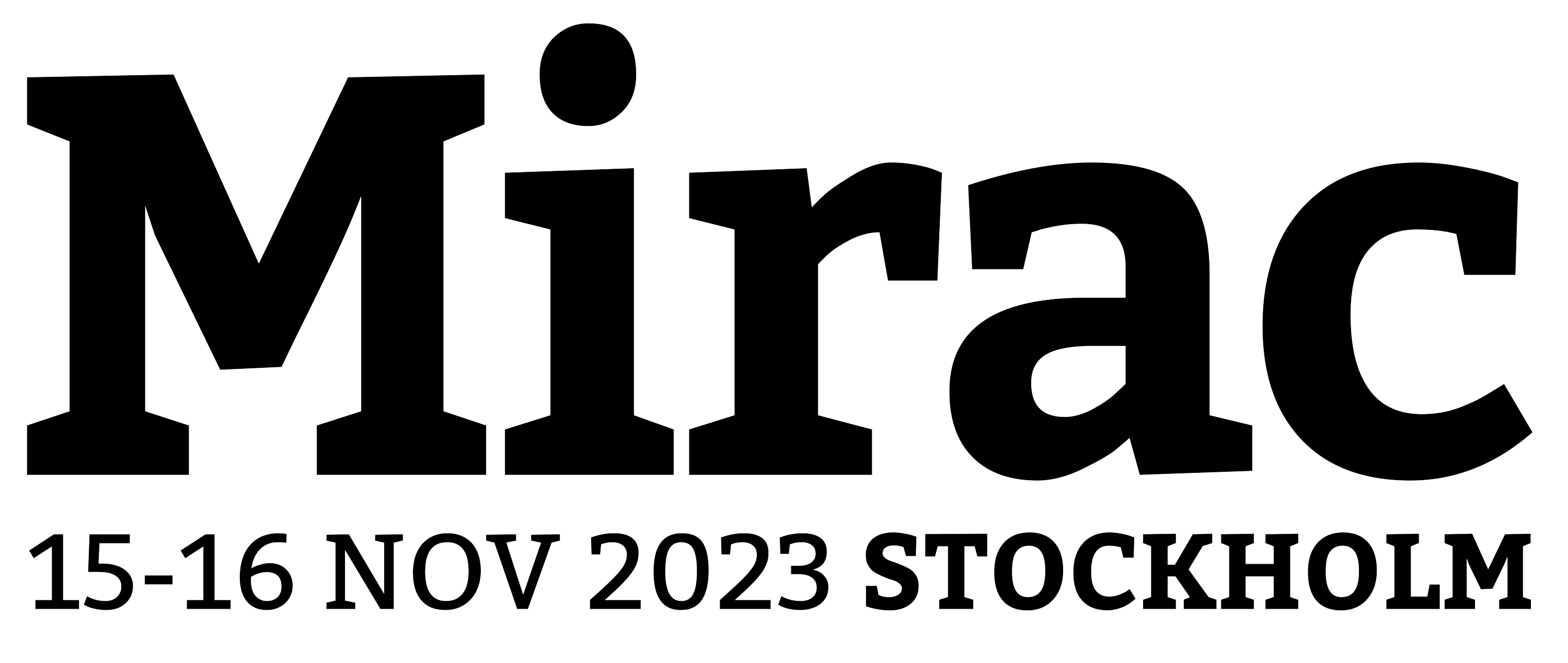 Mirac 2023 logo